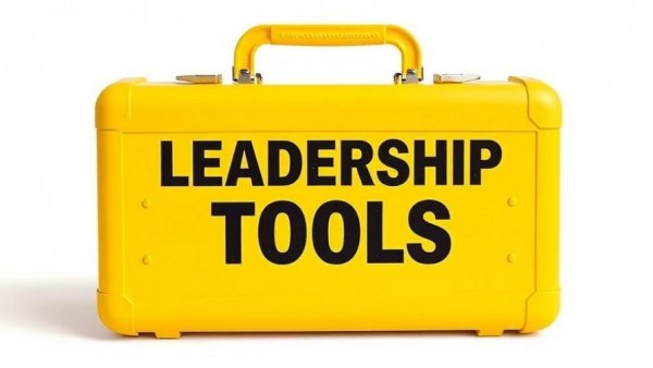 Leadership toolbox representing self-awareness in leadership.