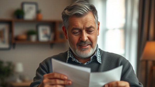 Emotional man reflecting on community support in heartfelt moment.