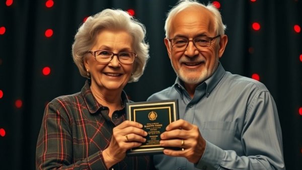 2025 Made in Britain Impact Award winners celebrating at event.