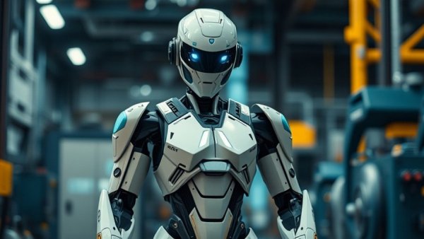 Statewide business magazine South Carolina cover with futuristic robot.