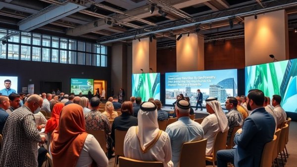 Investor interest event in Ras Al Khaimah with panel discussion.