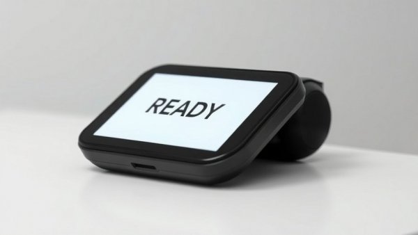 PoNS Device for Stroke Recovery with digital display on white background.