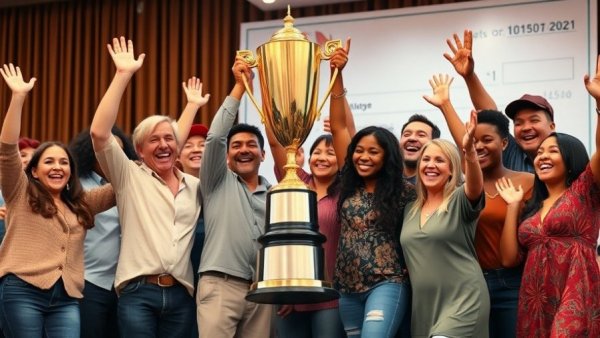 Farmer Cup Maharashtra celebration with trophy on stage