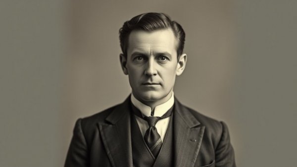 Portrait of Feng Youlan highlighting contributions to Chinese philosophy.