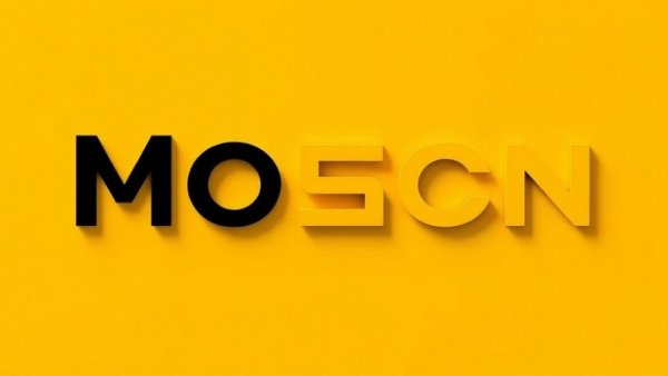 Bold modern logo design with black and yellow colors.