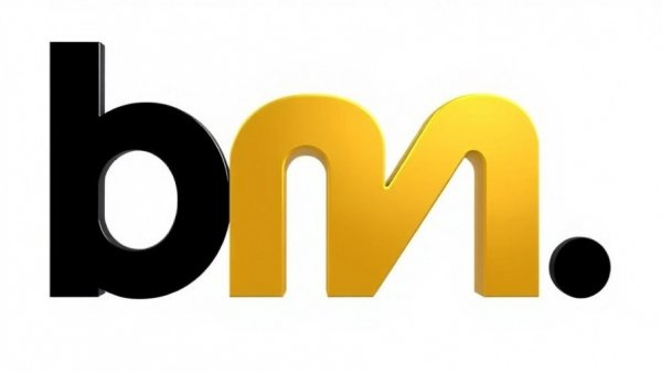 Minimalistic 'bm' logo representing cloud mining contracts.