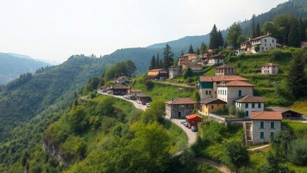 Tranquil hillside village in India, perfect for solo travellers.