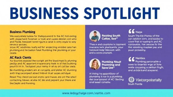 Business spotlight on 24/7 plumbing and AC service in South Florida.