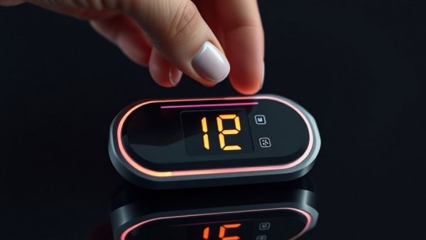 Innovative non-invasive glucose monitoring technology demonstration.