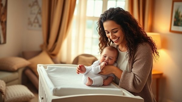 Mother bonding with baby, illustrating Florida Healthy Start program.