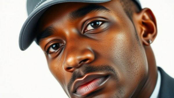 Professional portrait of a man in a cap and blazer.