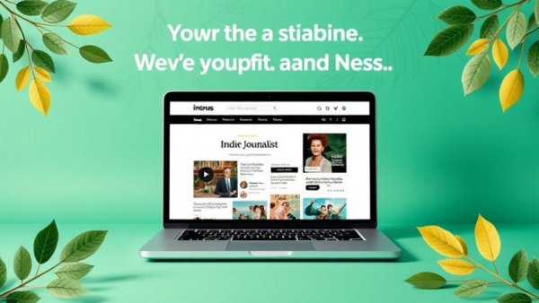 Promotional graphic for indie journalism highlighting responsibility to end war.