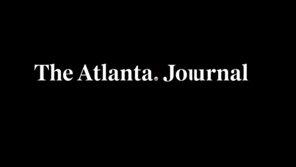 Atlanta Journal Constitution logo with ajc.com in minimalistic typography.