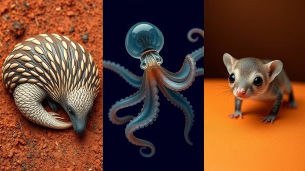 Unique animals illustrating new species discovered every year