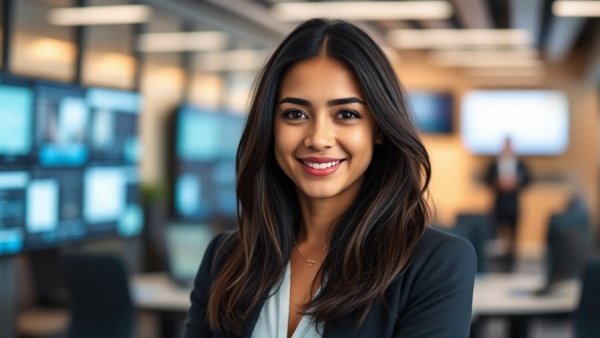 Yahaira Anand Bloomberg promotion, confidence and professionalism.