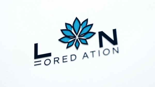 Corporate sustainability reporting logo with blue geometric design.