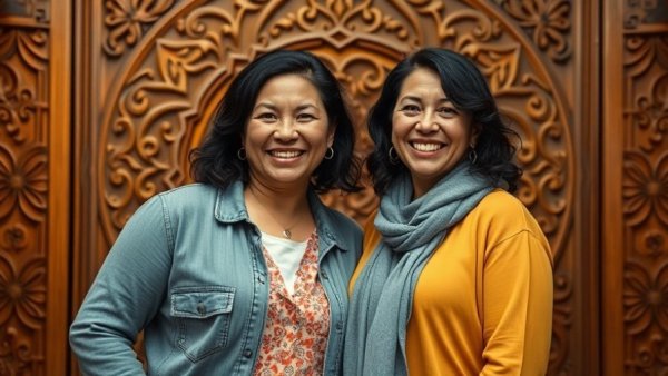 Positive Business News: Women collaborating and smiling warmly.