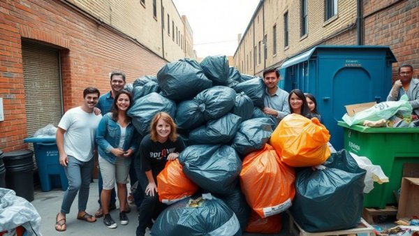 Hospital technician helps recover lost heirloom rings near trash pile.