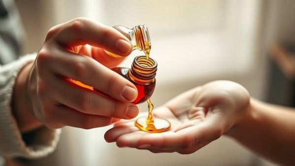 Pouring oil into a hand, capturing France's ban on forever chemicals.