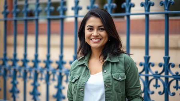 Wall Street Journal political reporter, smiling woman with dark hair.