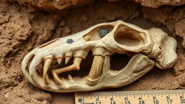 Early human ancestor fossil jawbone found in Morocco.