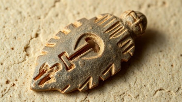 Close-up of one of the oldest poisoned arrowhead fragments.