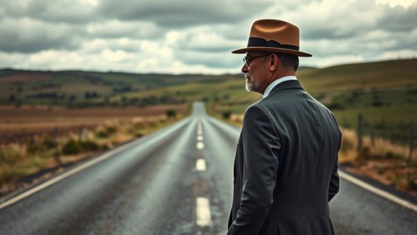 Contemplative man at crossroads, symbolizing South Africa major developments 2026.