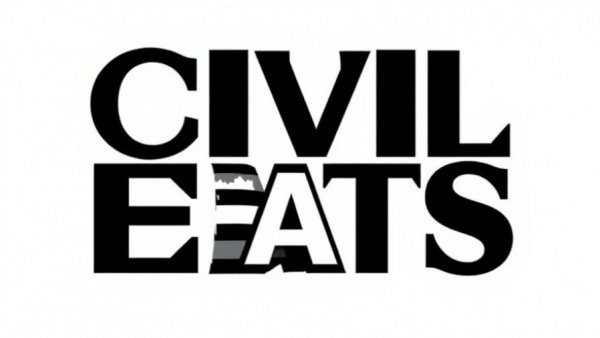 Civil Eats logo in bold black and white design