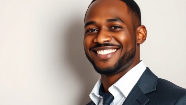 Confident man smiling enhancing India's Hospitality Growth sector.