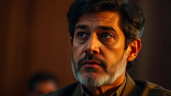 Influential leader in suit reflecting on Martin Luther King Jr. Day.