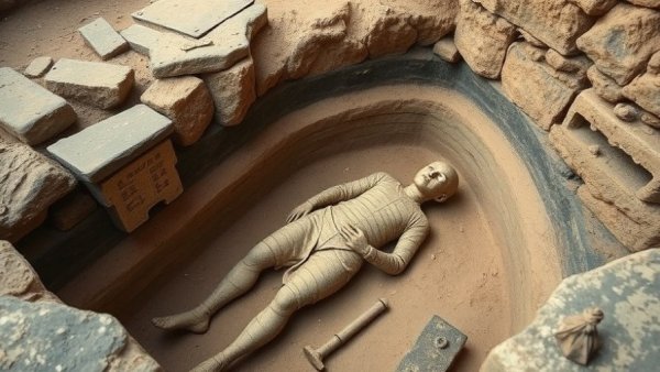 Secrets of Ancient Chinese Mummy's Preservation in tomb excavation.