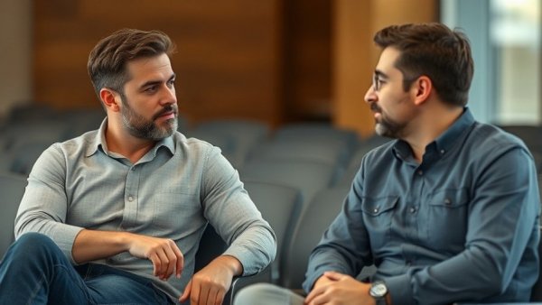 Jason Sudeikis and colleague discussing charity work.