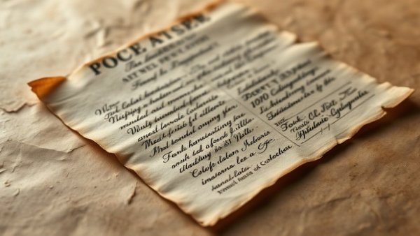 Aged historical document symbolizing Articles of Confederation Significance with elegant handwriting.