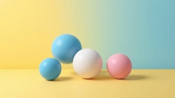Three colored spheres in a 3-circle relationship model on a gradient background.