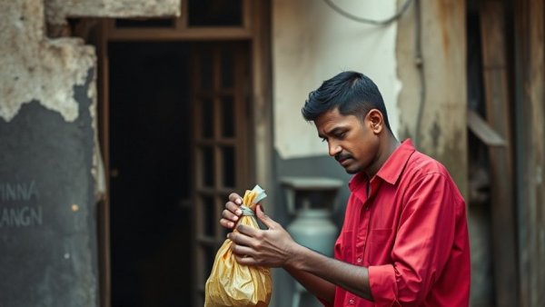 Young man interacting with a woman in Kolkata, Autism Entrepreneur Kolkata scene.