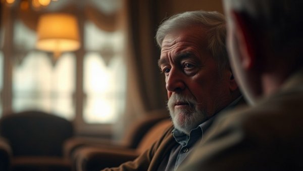 Theatre Rehabilitation for Prisoners session with thoughtful elderly man.