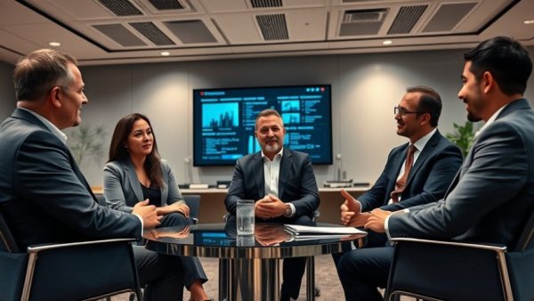 Henry Chen Digital Asset panel discussion with business professionals.