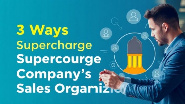 3 Ways to Supercharge Your Company’s Sales Organization