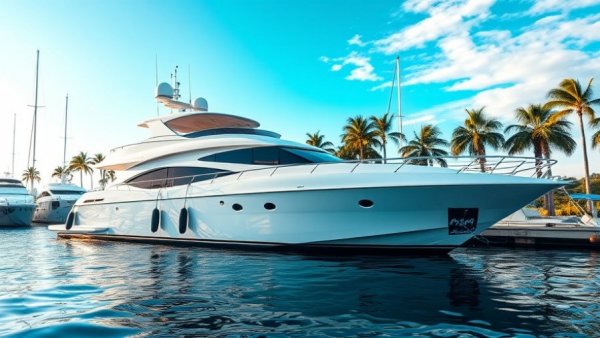 Luxurious yacht exemplifying wealth akin to smart investment fees monitoring.