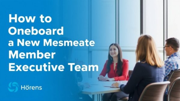 How to Onboard a New Member of the Executive Team