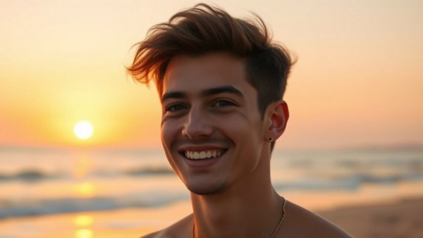 The Information hires Leo Schwartz: Smiling man at the beach during sunset.