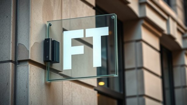 Financial Times glass sign on a wall, Crispin Odey drops FT libel suit.