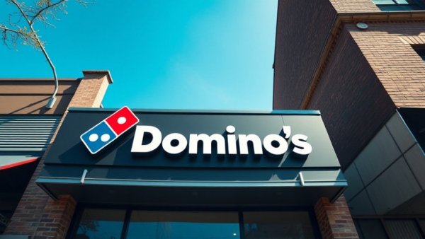 Domino's storefront, Domino's delivery driver crowdfunding appeal