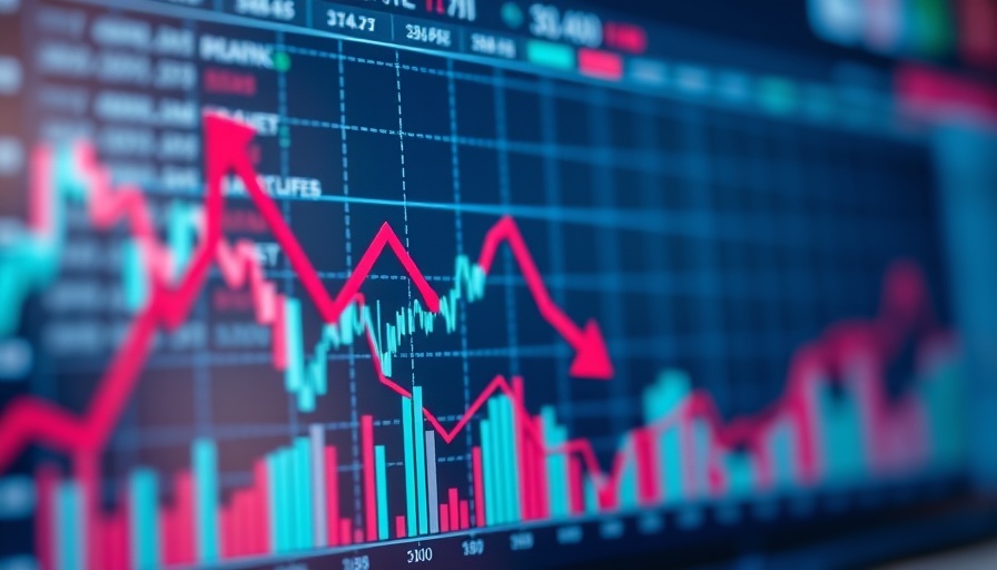 Financial chart depicting Pinterest stock drop.
