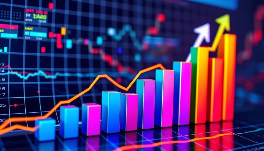 Astera Labs financial growth depicted by a vibrant graph.