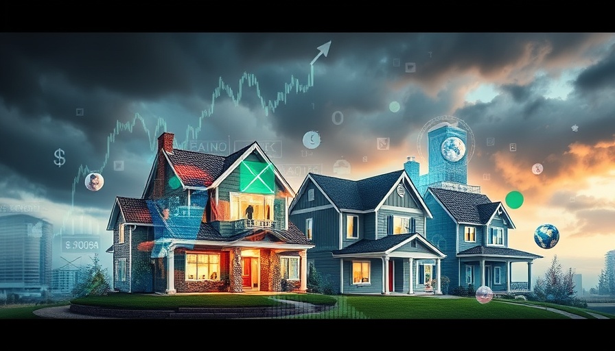 HW Media acquisition capital illustration with real estate and finance symbols.