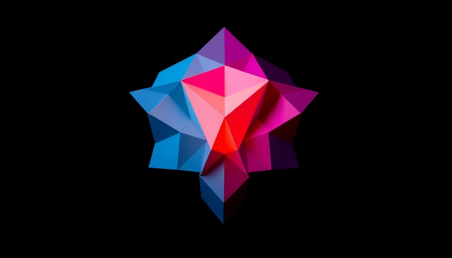 The Verge New Newsletters vibrant geometric logo design