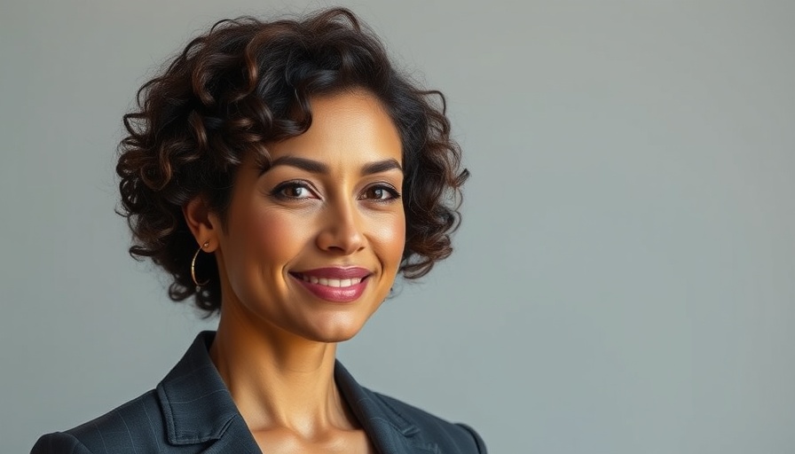Cordilia James with a subtle smile, professional portrait.