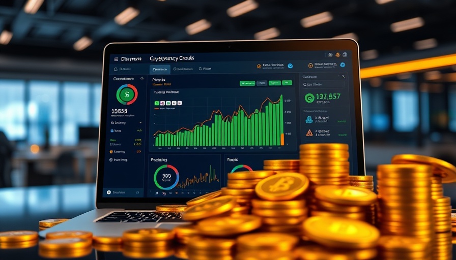 GoldenMining cryptocurrency payment solutions visualization on laptop.
