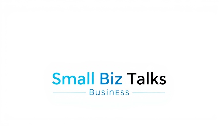 Small Biz Talks logo for a business blog.